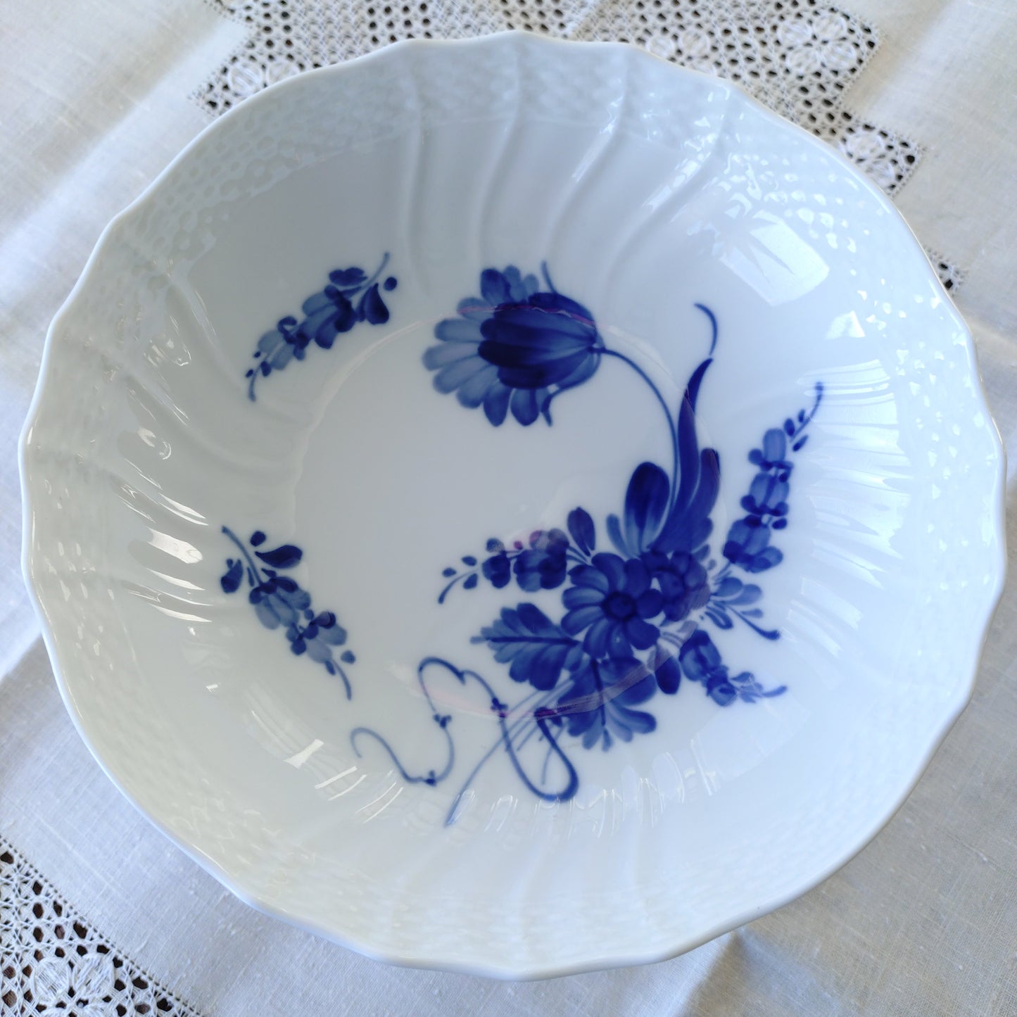 1969-1974年RoyalCopenhagenブルーフラワーカーブのコンポート高さ15.2㎝/Blue Flower Curve Comport