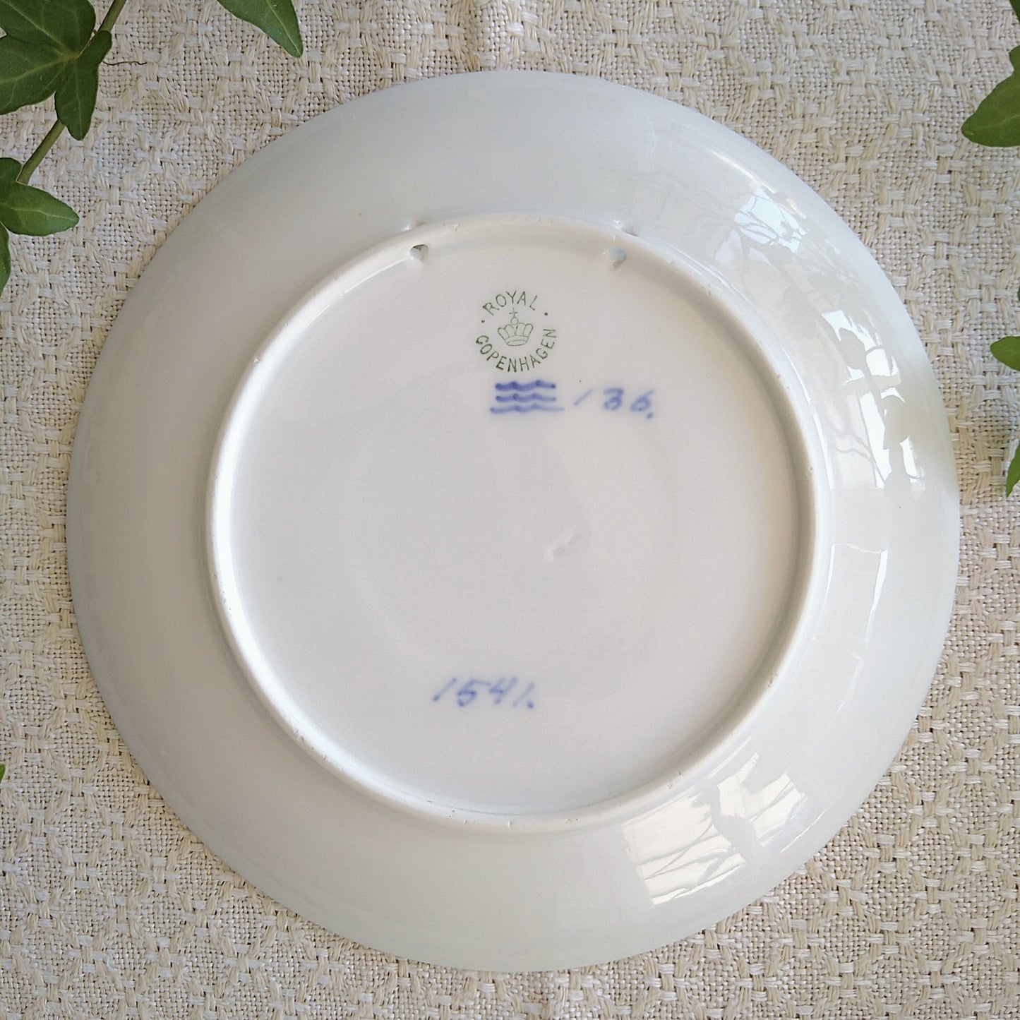 RoyalCopenhagenのイヤーズプレート1912年(大正元年）