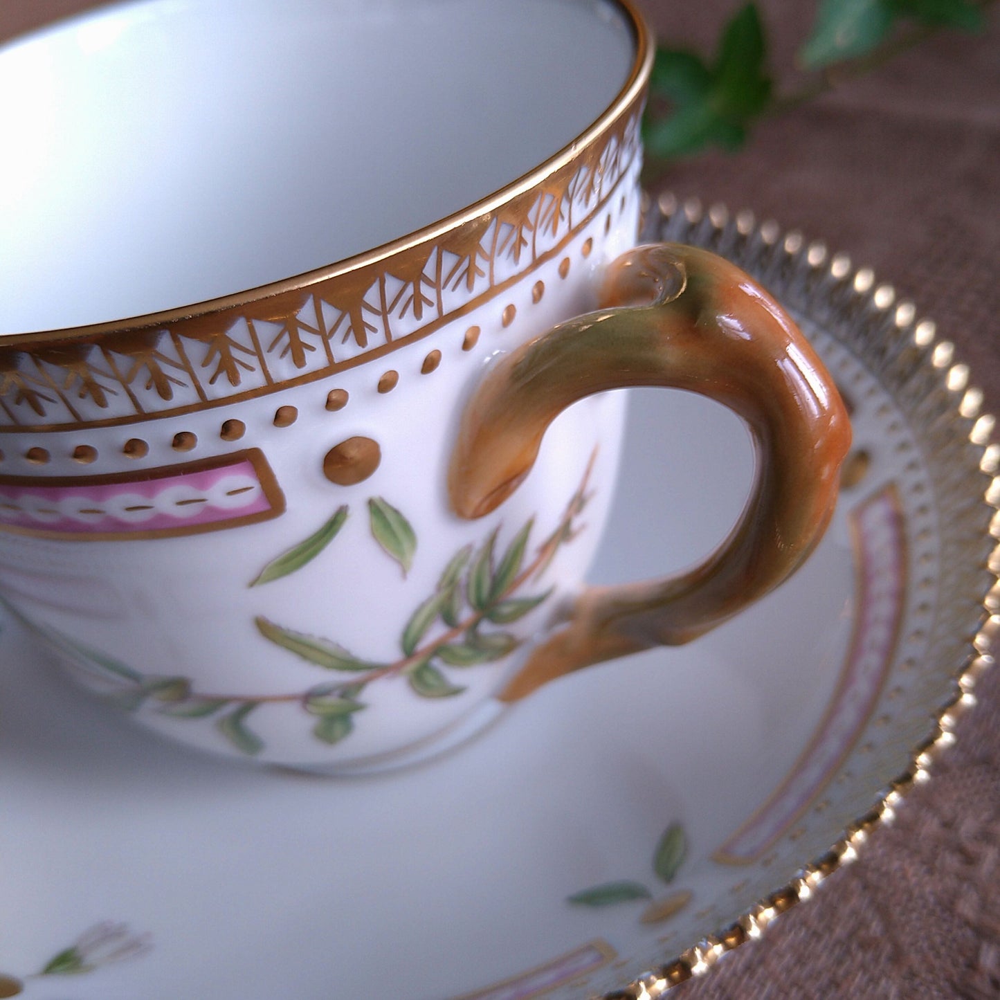 RoyalCopenhagenフローラダニカのコーヒーカップソーサー/Flora Danica cup and saucer