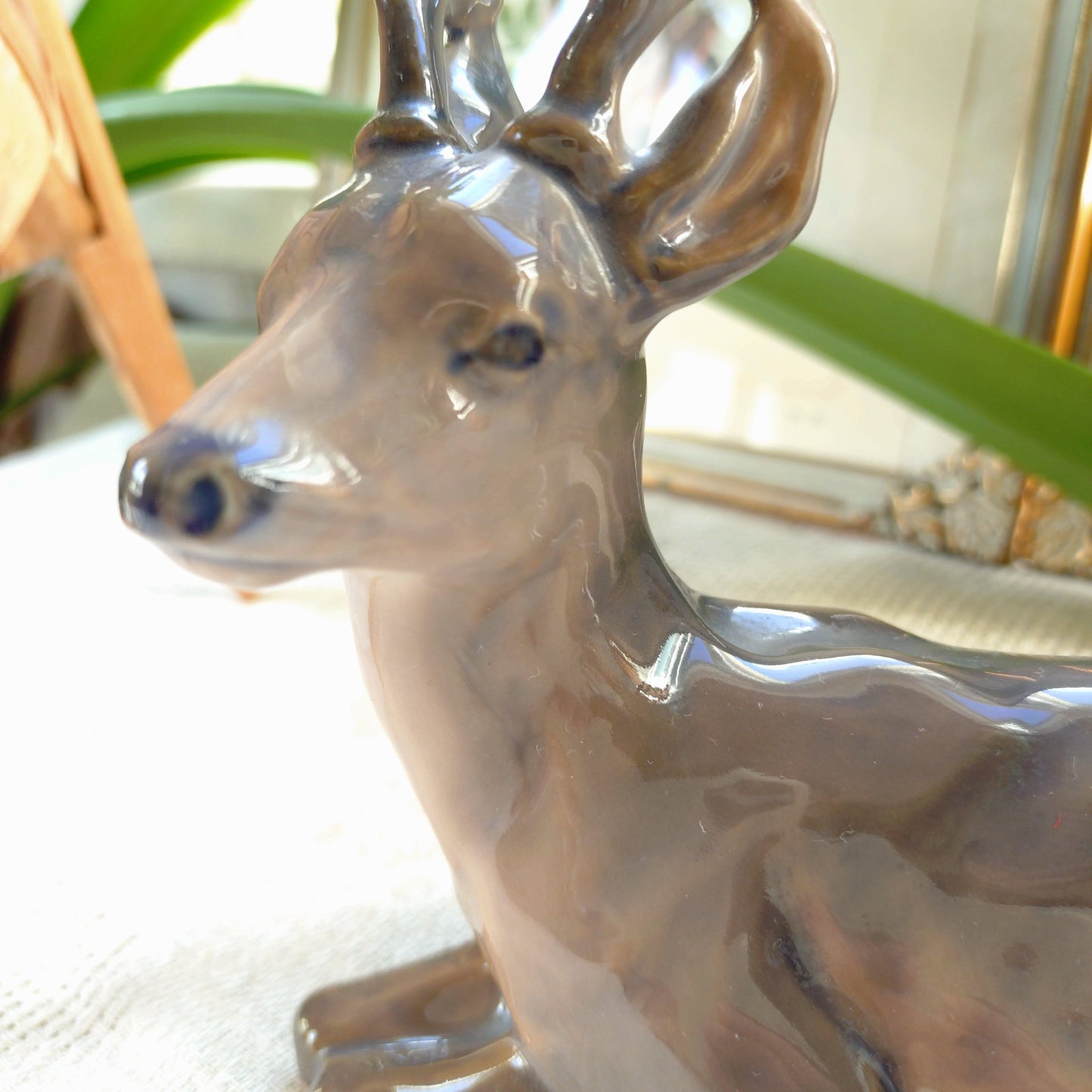 1969-1974 Royal Copenhagen deer 🦌 Approx. 15cm H, 16cm L from foot to rump