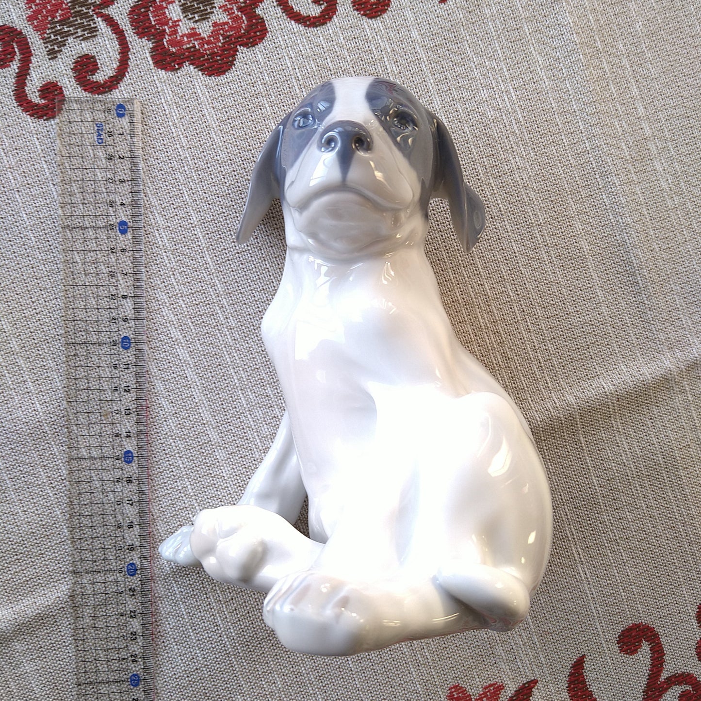 1975～1979年RoyalCopenhagenロイヤルコペンハーゲンの耳の垂れたワンコ🐶はポインターの子犬🐶高さ約20㎝H