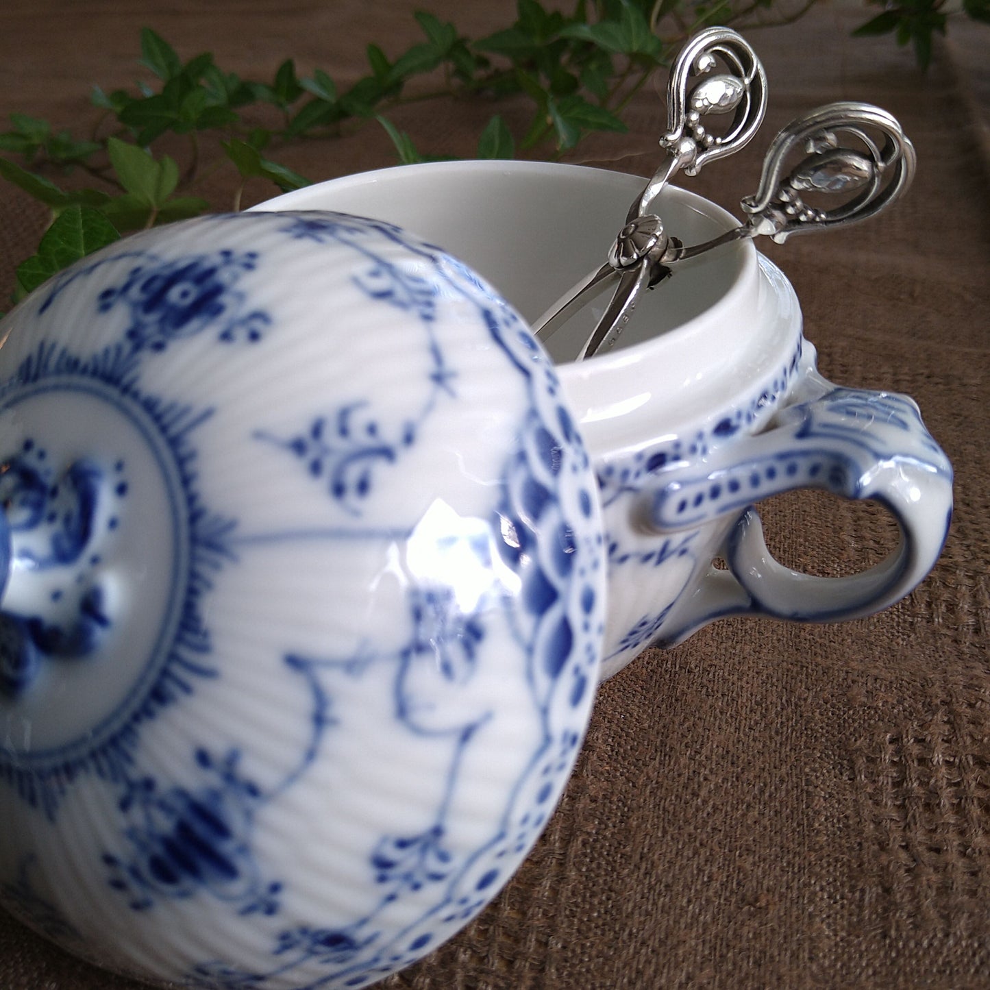 Georg Jensen Blossom 木蘭花糖夾/Blossom/Magnolie Sugartongs
