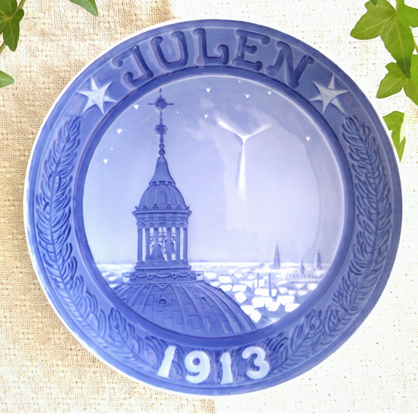 RoyalCopenhagenのイヤーズプレート1913年(大正2年）