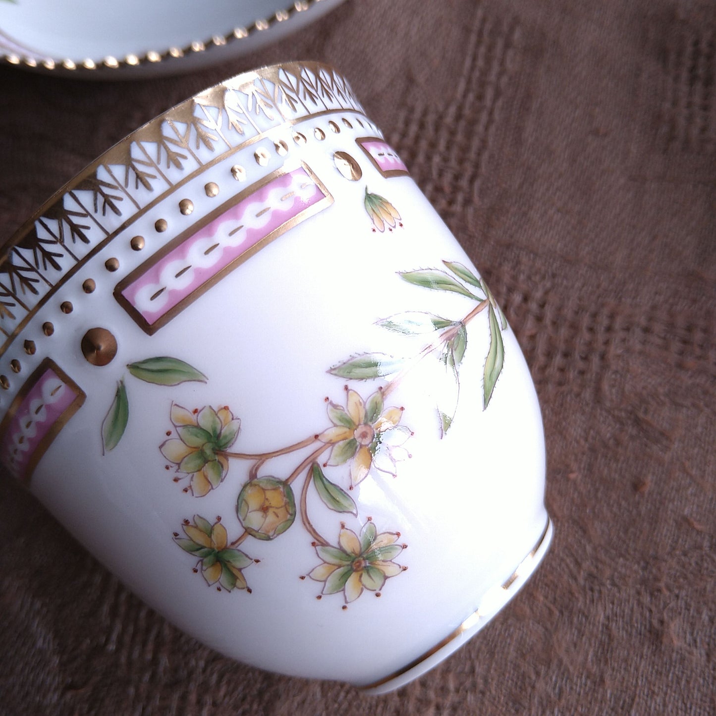 RoyalCopenhagenフローラダニカのコーヒーカップソーサー/Flora Danica cup and saucer