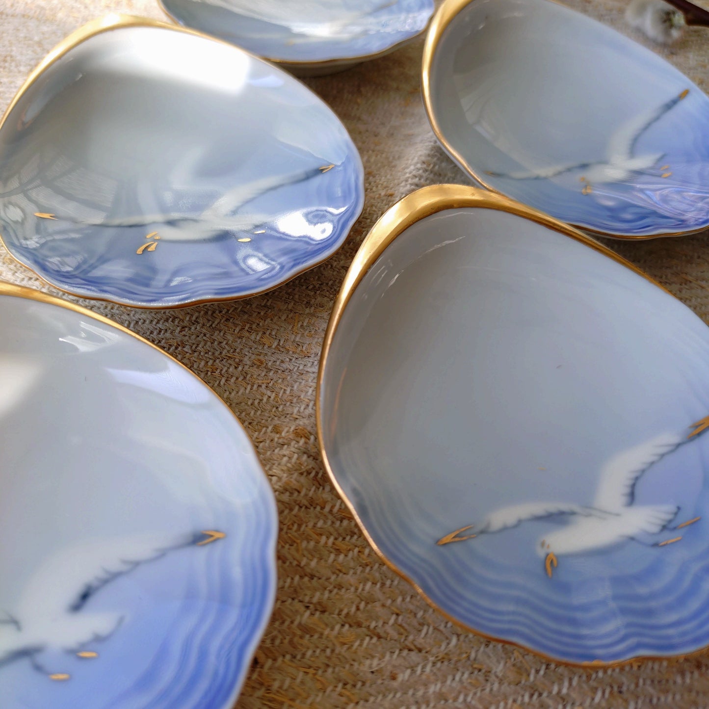 1970～1983年ビングオーグレンダールのシーガルの貝型小皿/Bing & Grøndahl Seagull small plate