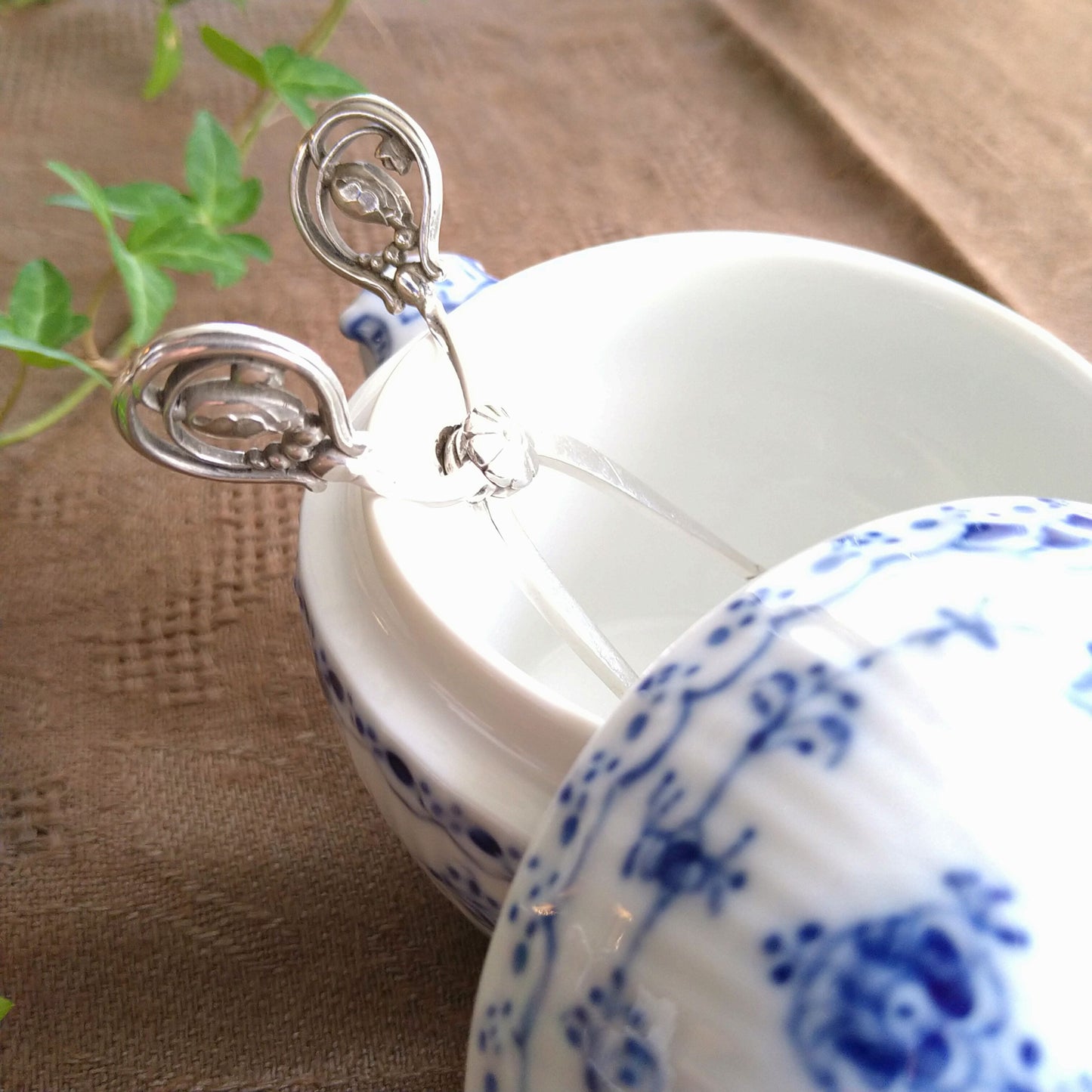 Georg Jensen Blossom 木蘭花糖夾/Blossom/Magnolie Sugartongs
