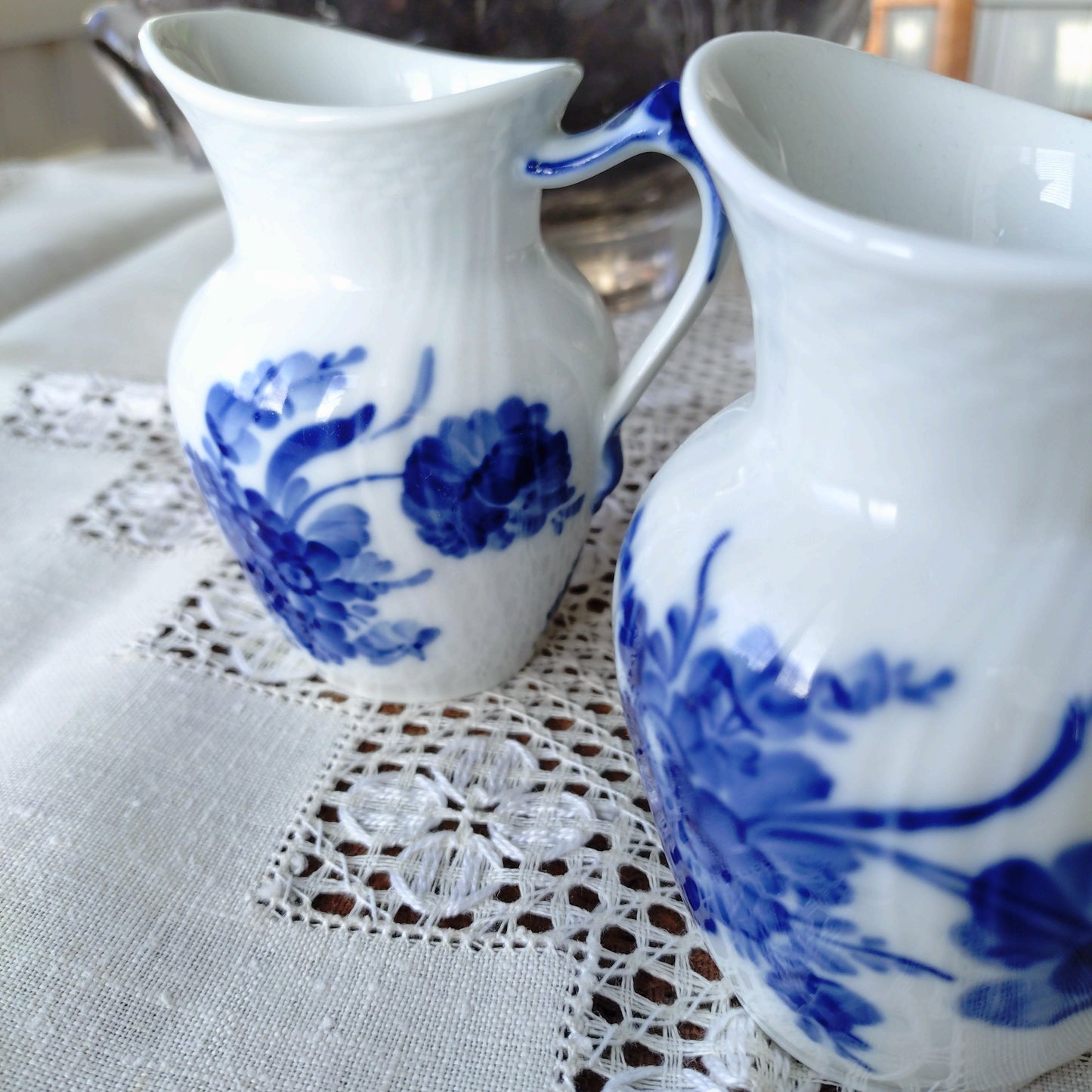 1960～1970年代のRoyal copenhagen ブルーフラワーカーブのクリーマー高さ10.5㎝/Blue Flower Curve Cremer10.5cmH