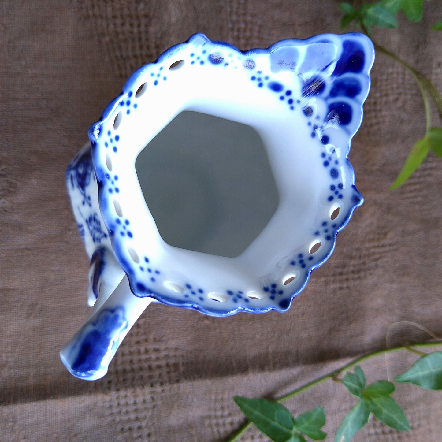1962年のフルレースクリーマー容量約150ml高さ10.5㎝H/Creamer 10.5cmH