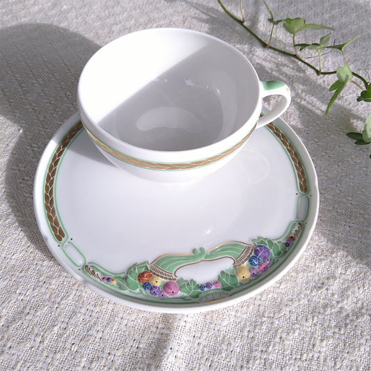 KPMベルリンのケレスカップソーサー/KPMBerlin Ceres cup and saucer