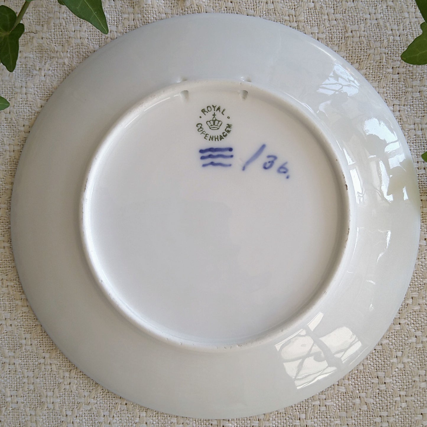 RoyalCopenhagenのイヤーズプレート1911年(明治44年)