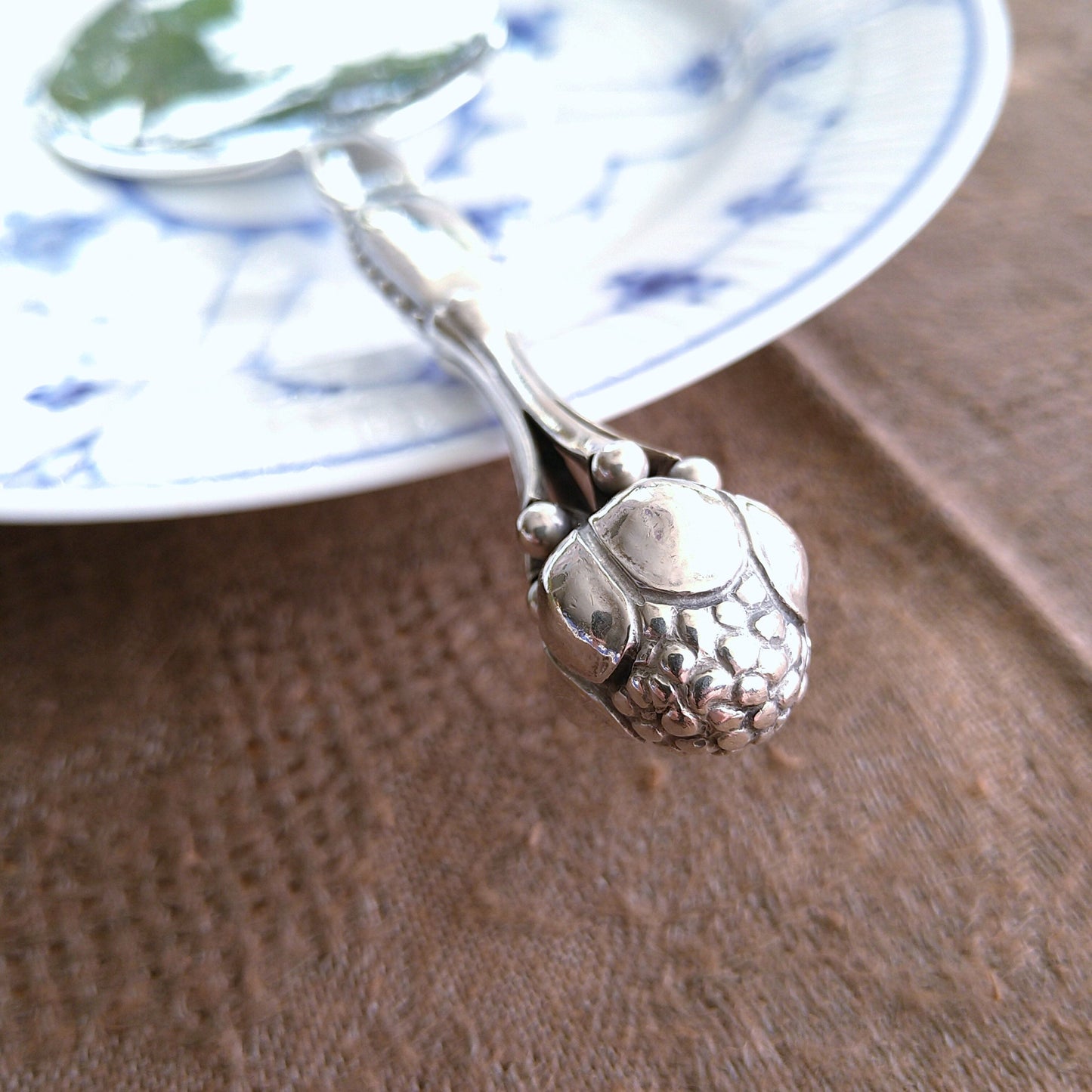 GeorgJensenオーナメンタルNo38のケーキサーパー20㎝L/Ornamental No38 Cake Server