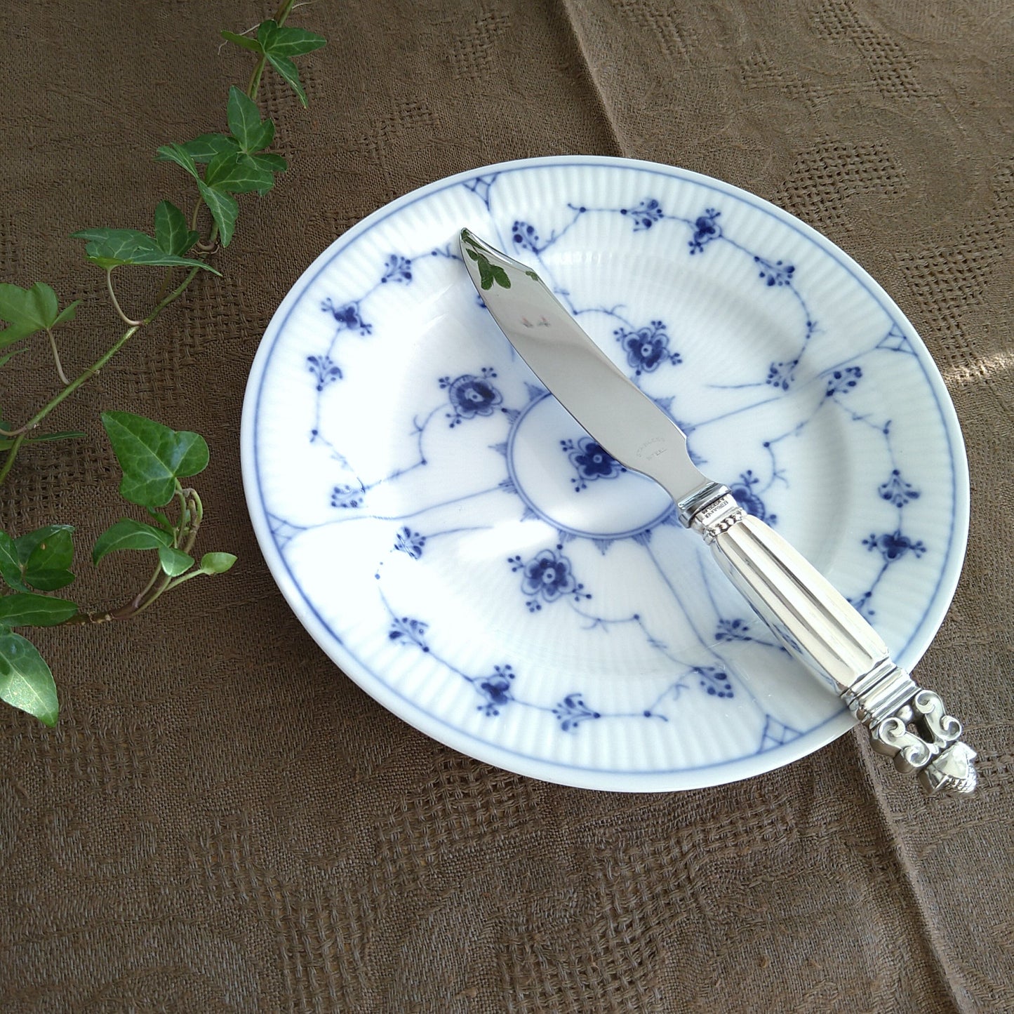 Georg Jensen Acorn 蛋糕刀