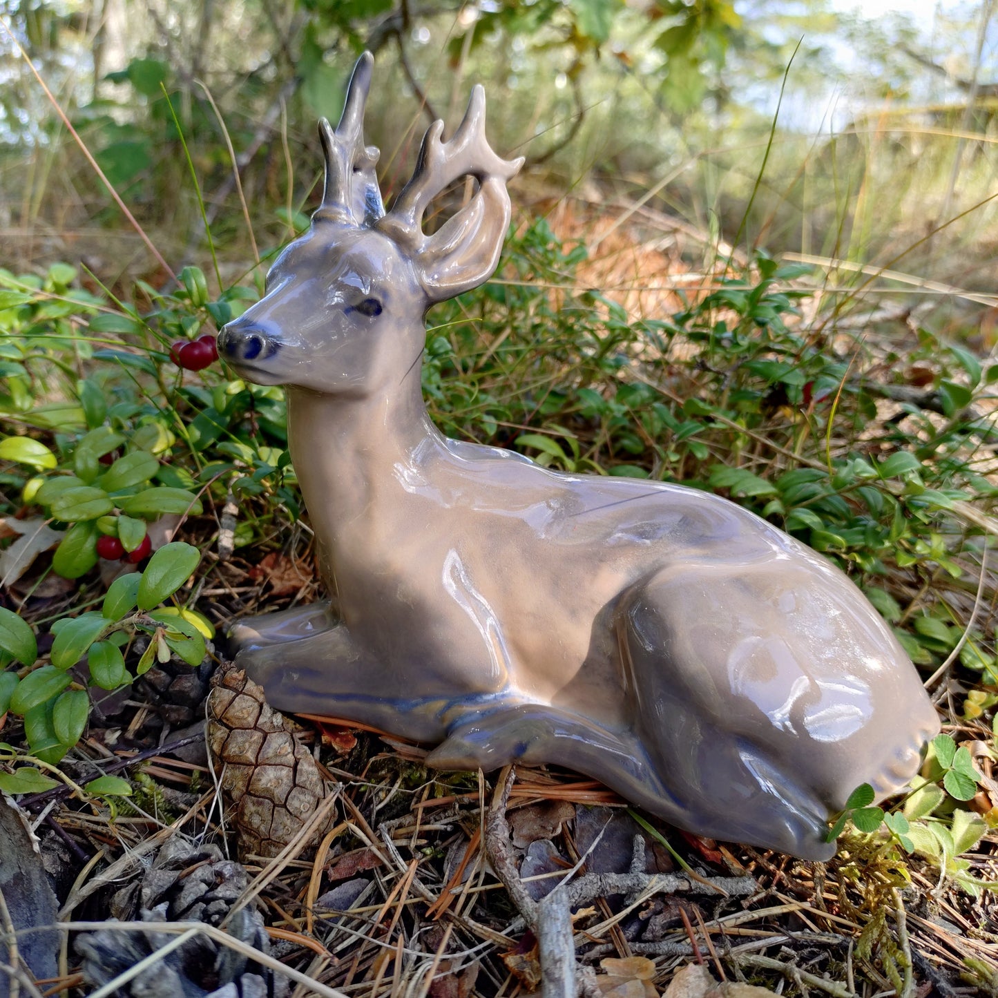 1969-1974 Royal Copenhagen deer 🦌 Approx. 15cm H, 16cm L from foot to rump