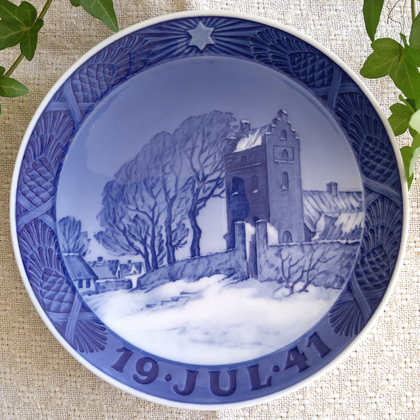 RoyalCopenhagenのイヤーズプレート1941年(昭和16年）