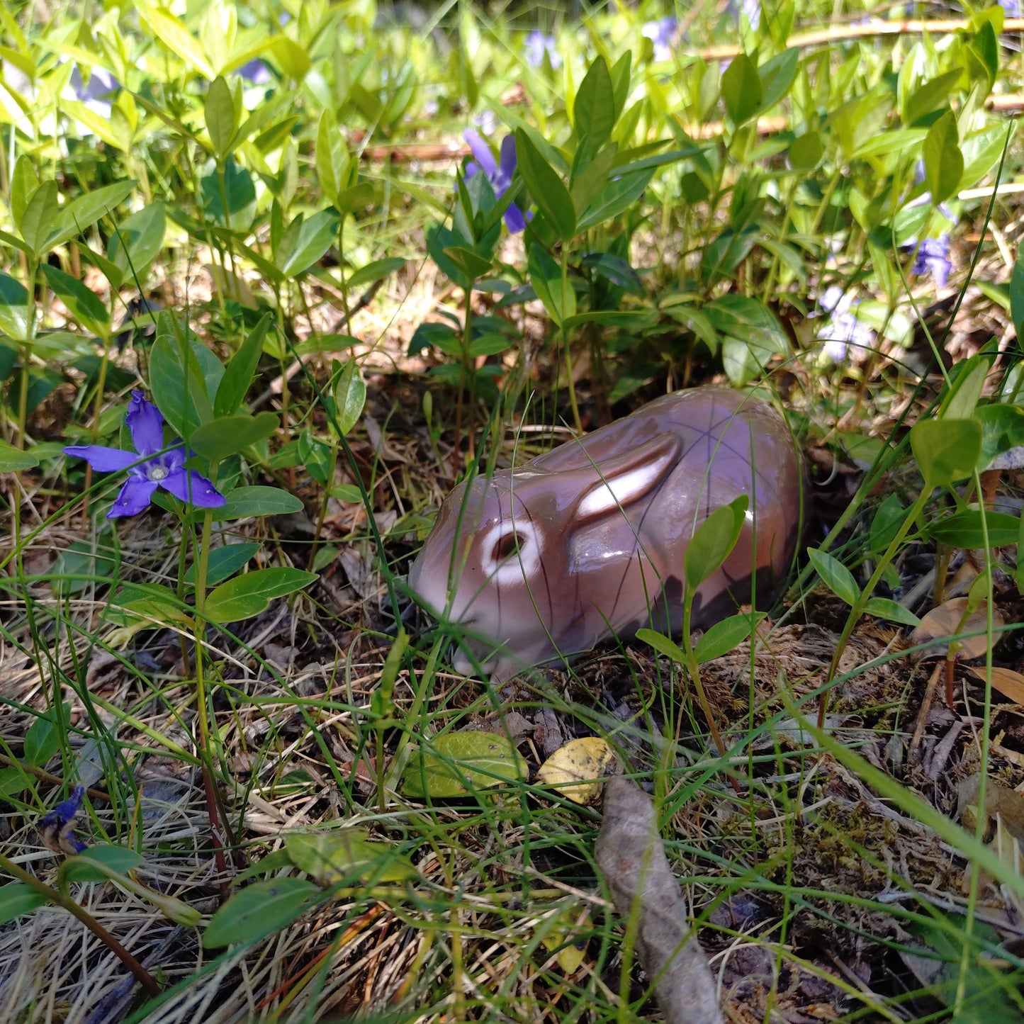 Bing＆Grondahlビングオーグレンダールの茶色うさぎ🐰は体長約12.8㎝L