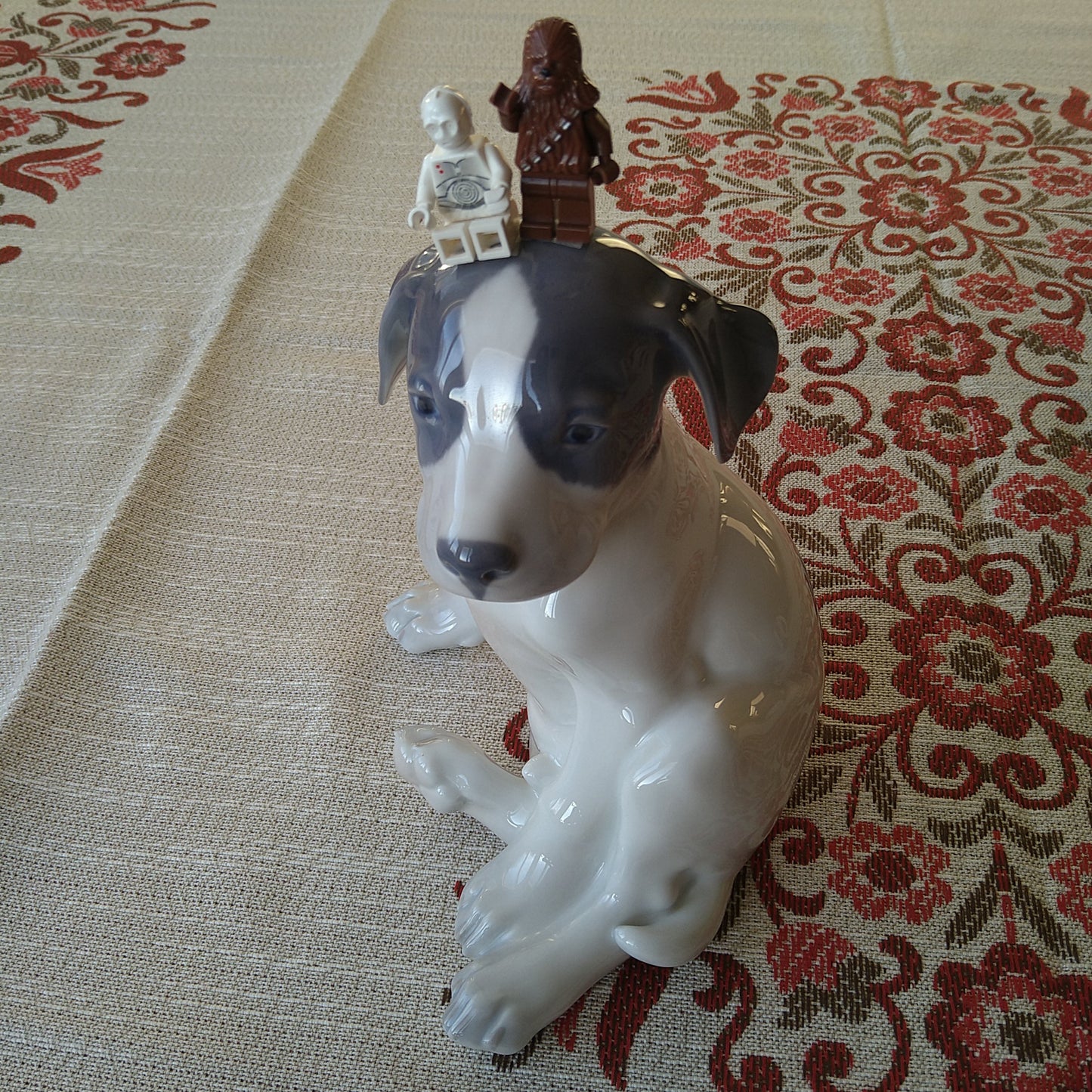 1975～1979年RoyalCopenhagenロイヤルコペンハーゲンの耳の垂れたワンコ🐶はポインターの子犬🐶高さ約20㎝H