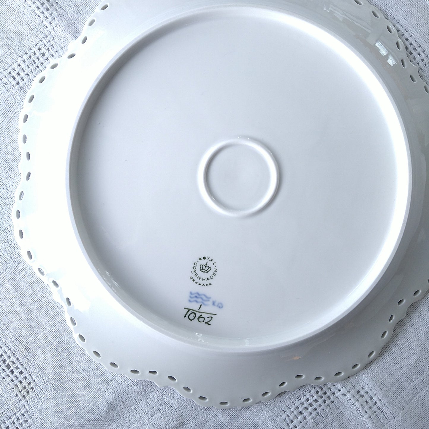 1964年RoyalCopenhagenFullLaceフルレース直径約25㎝Dのお皿/Plate25cm