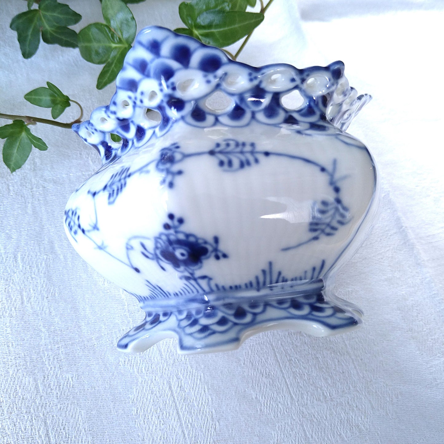 1975～1979年のフルレースのシュガーポット(小)高さ約7.5㎝H型番1112 /FullLace Sugar Pot7.5㎝H