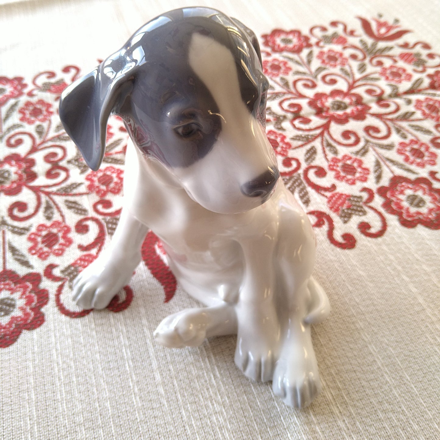 1975～1979年RoyalCopenhagenロイヤルコペンハーゲンの耳の垂れたワンコ🐶はポインターの子犬🐶高さ約20㎝H