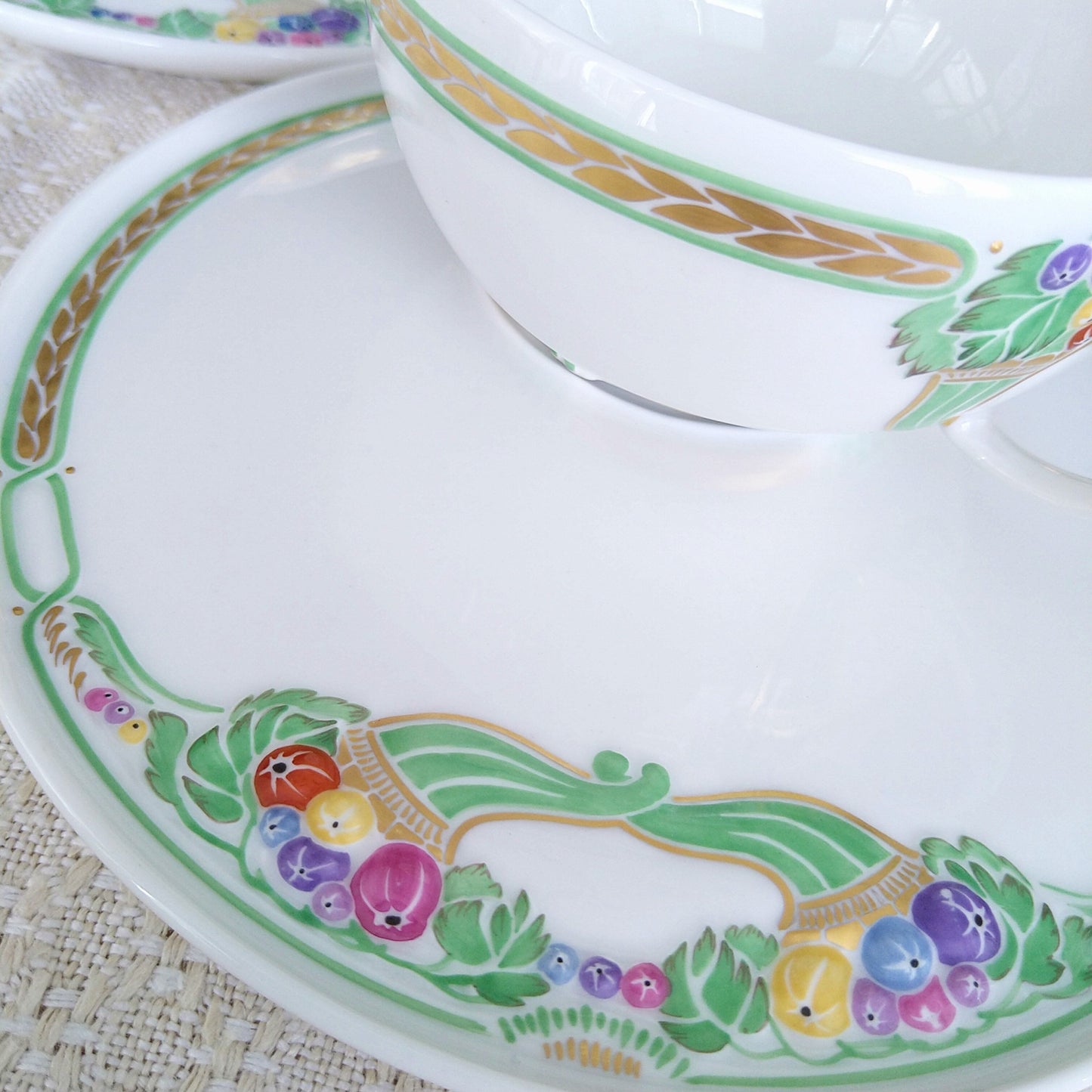 KPMベルリンのケレスカップソーサー/KPMBerlin Ceres cup and saucer