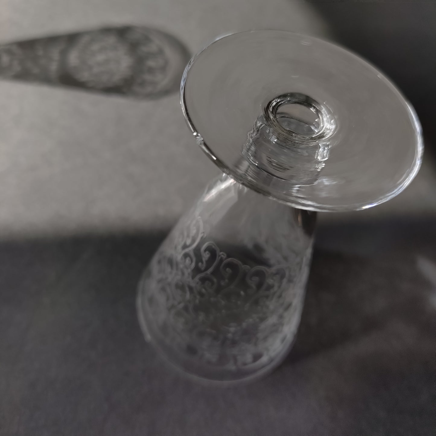 リキュールグラス5個セット オールドバカラ/OldBaccarat 高さ約8.3cmH, 5cmD