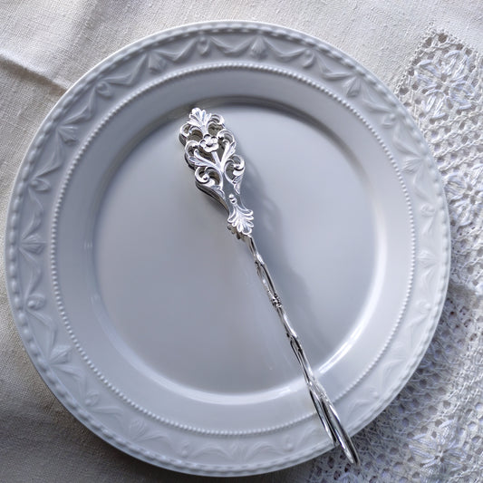 NorwayノルウェーSilver830シルバーケーキトングVikingRose長さ約16.5㎝L重さ約36g